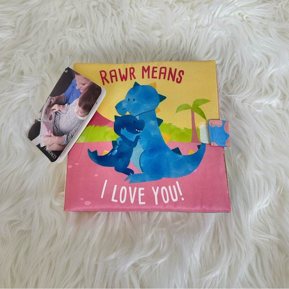 Demdaco Roar Means I Love You Soft Book